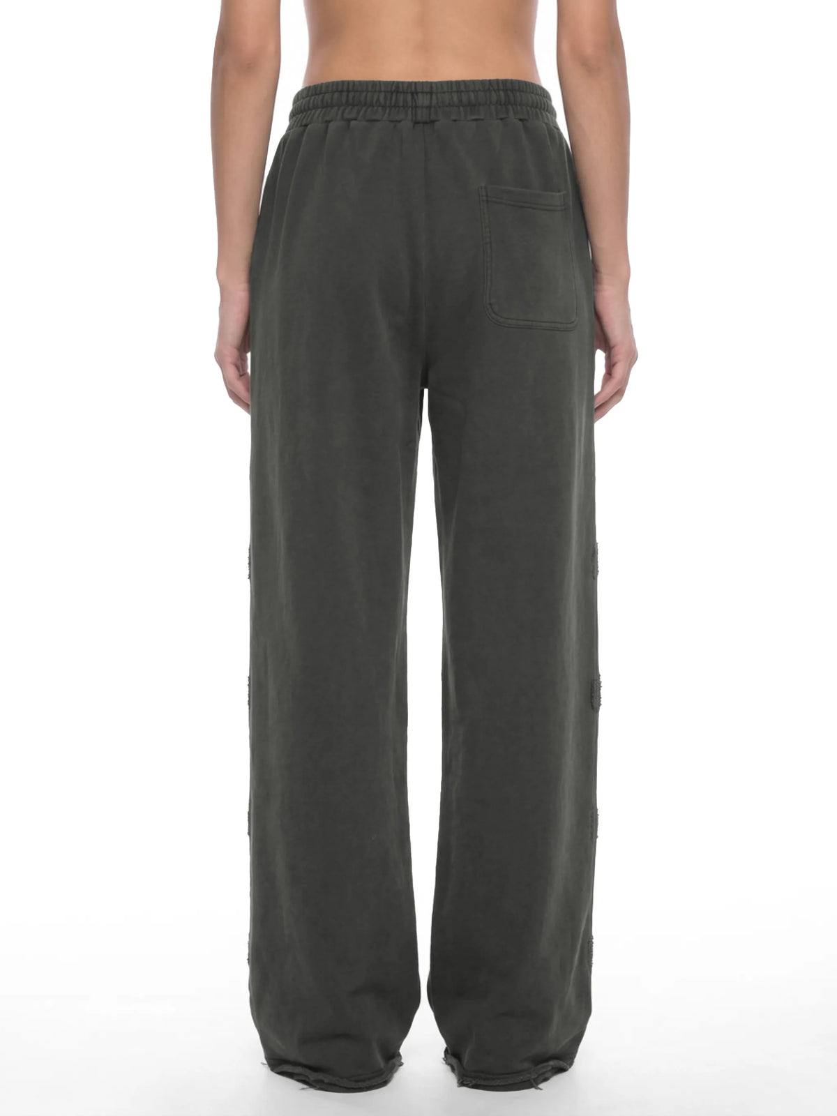 Vintage Wash Raw Edge Sweatpants