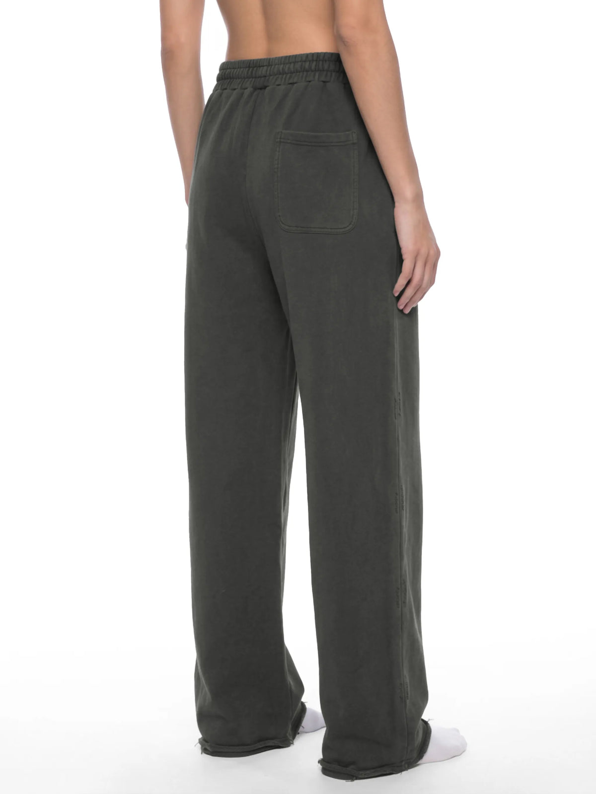 Vintage Wash Raw Edge Sweatpants