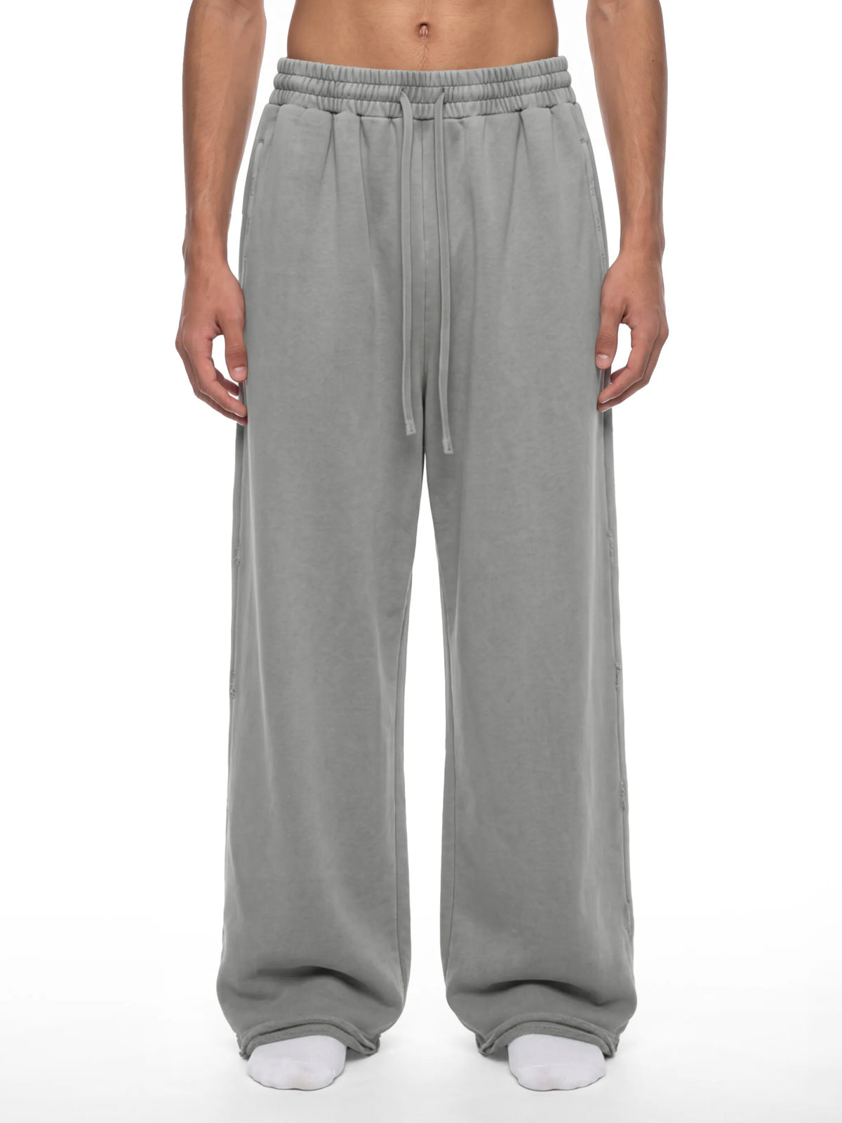 Vintage Wash Raw Edge Sweatpants