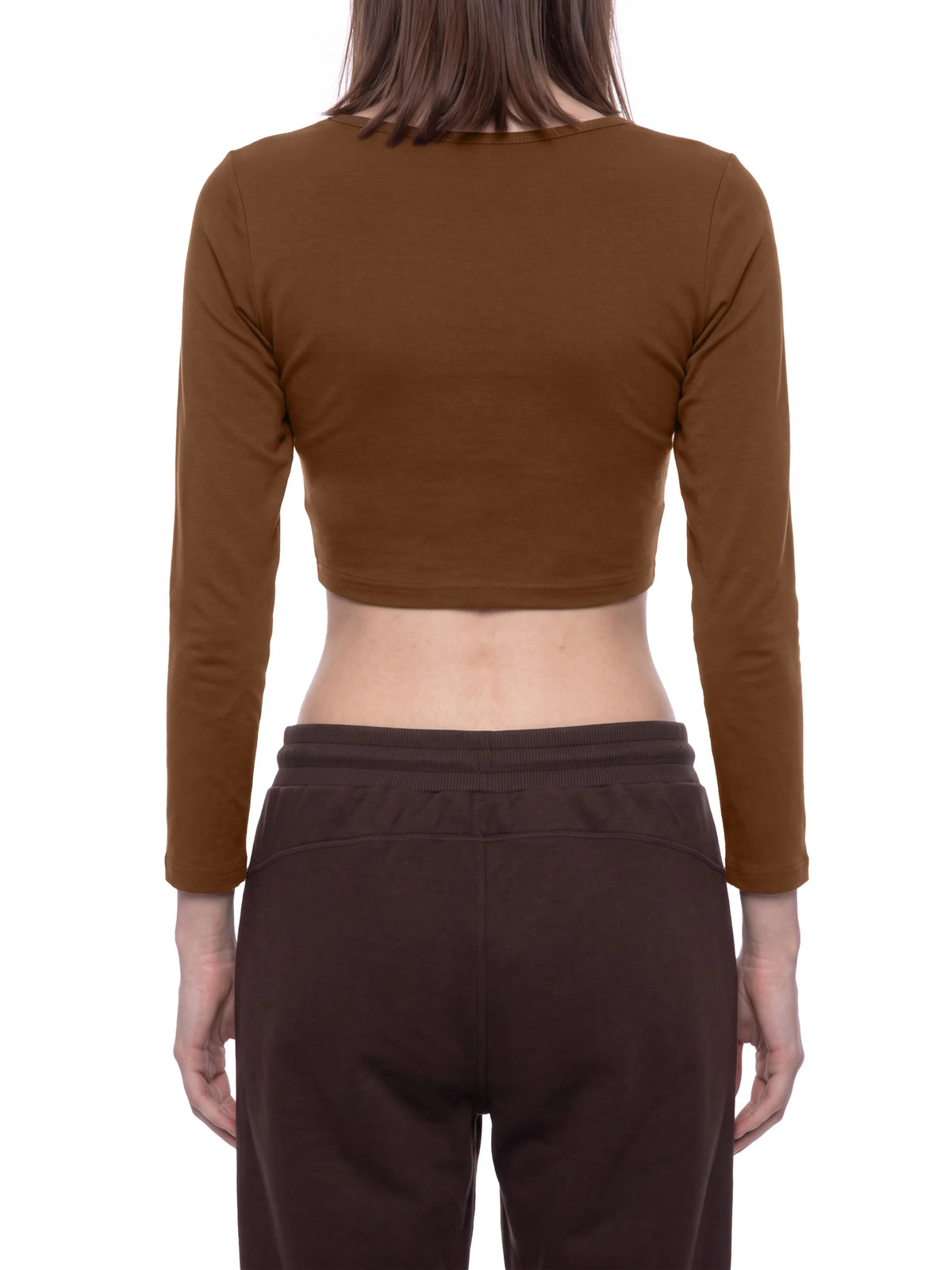 Cropped Long Sleeve T-Shirt