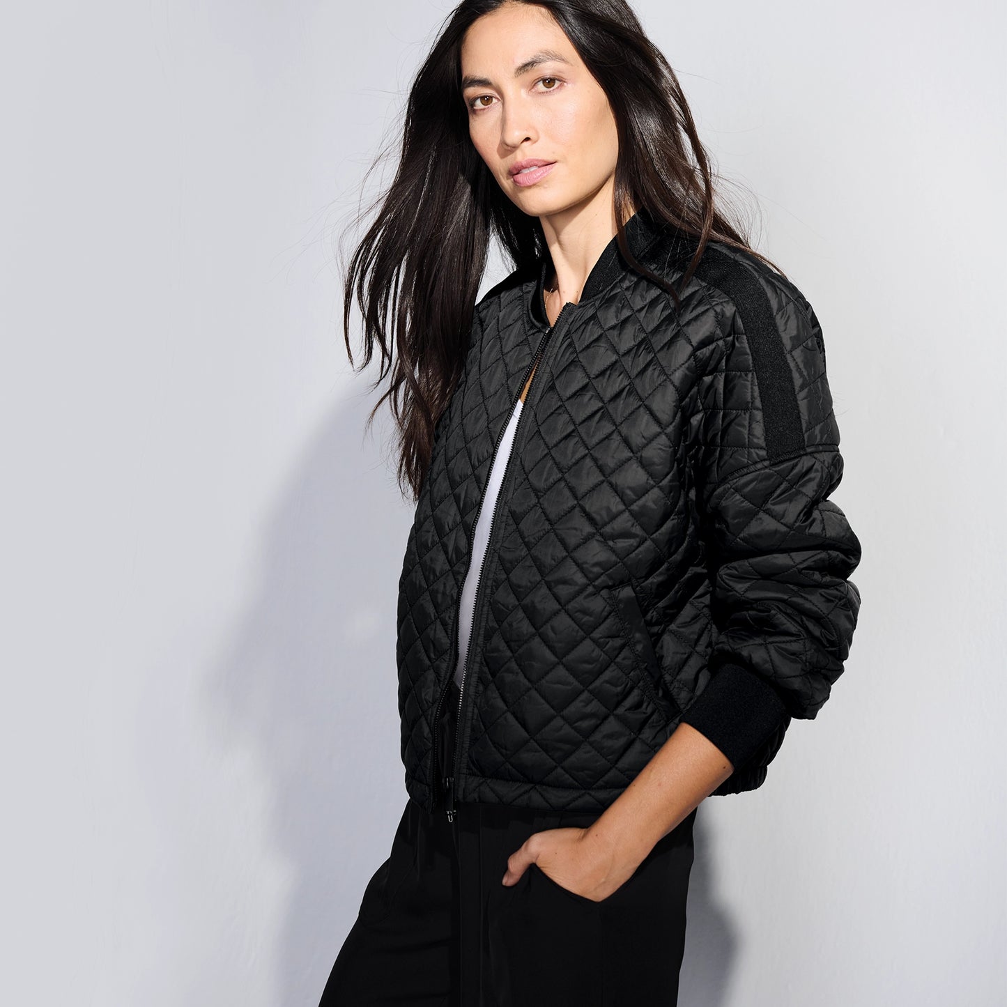 Boxy Quilted Jacket