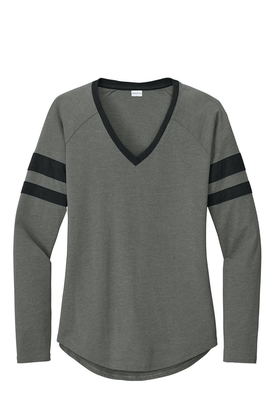 CHROMA REPUBLIC™ Halftime Stripe V-Neck Tee