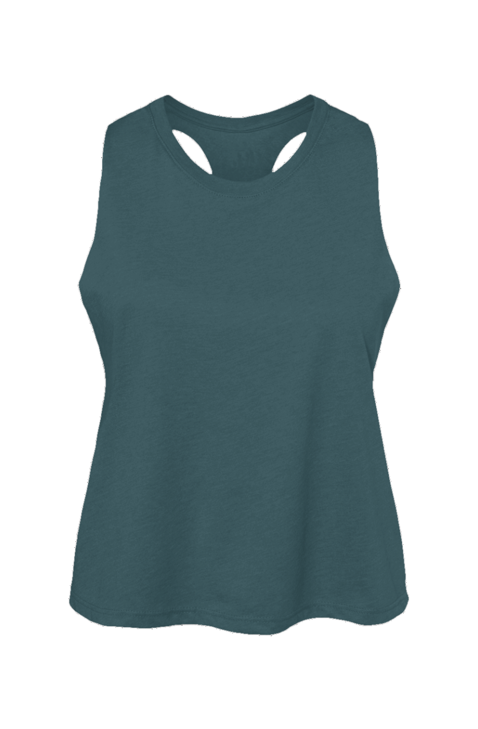 Racerback Cropped Tank | Minimal Active Tank