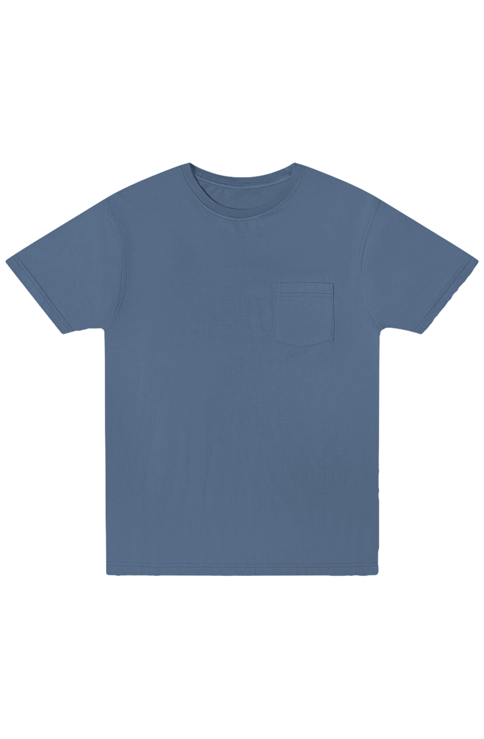 Garment Dye Pocket T Shirt