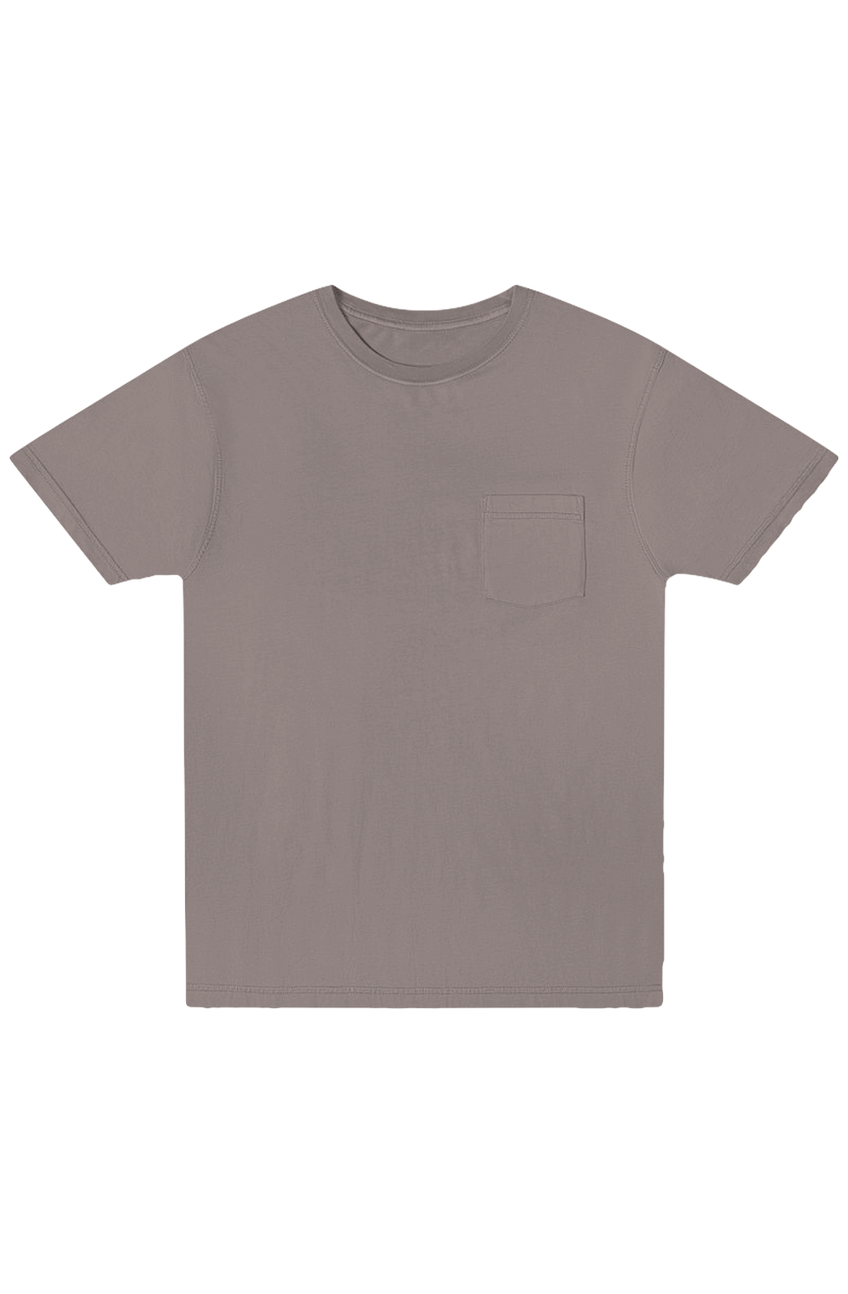 Garment Dye Pocket T Shirt