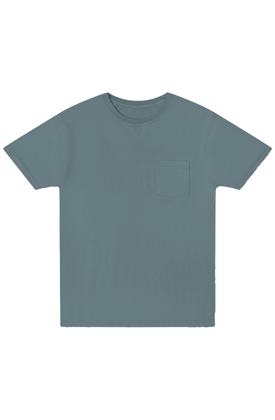 Garment Dye Pocket T Shirt