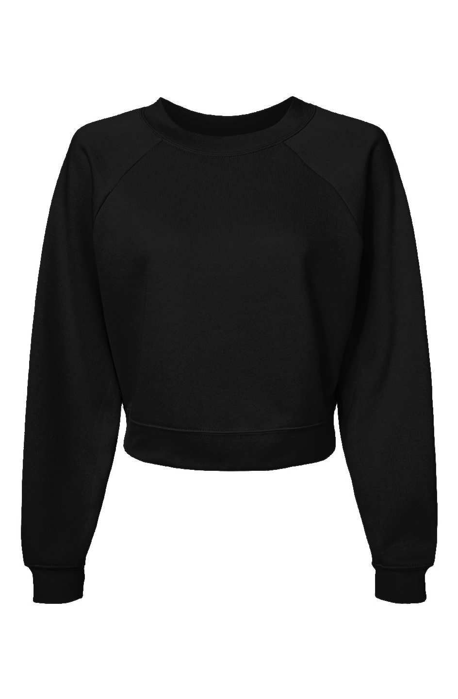  Raglan Pullover Fleece Sweatshirt