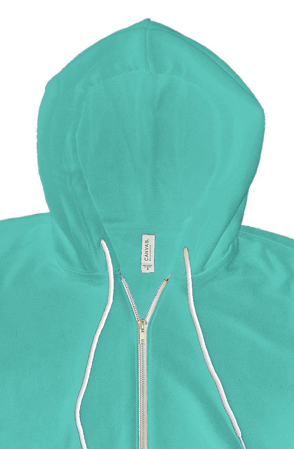 Canvas Zip Hoodie