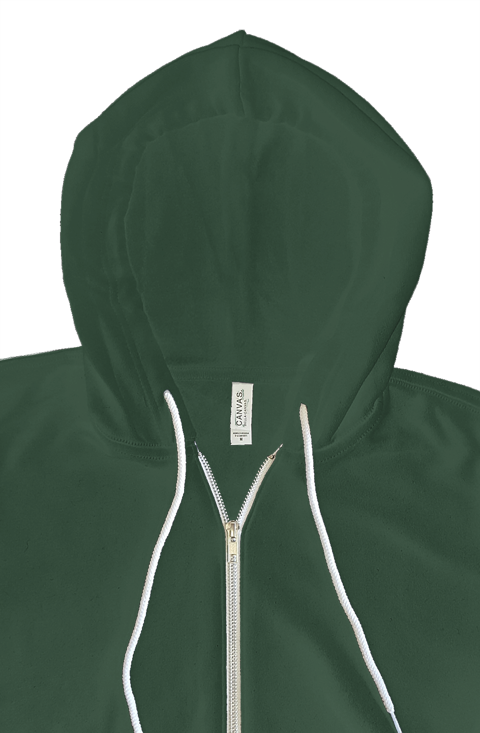 Canvas Zip Hoodie