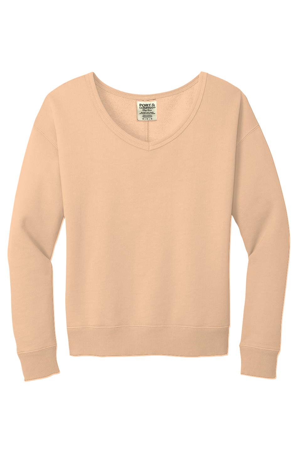 Beach Wash V Neck Sweatshirt