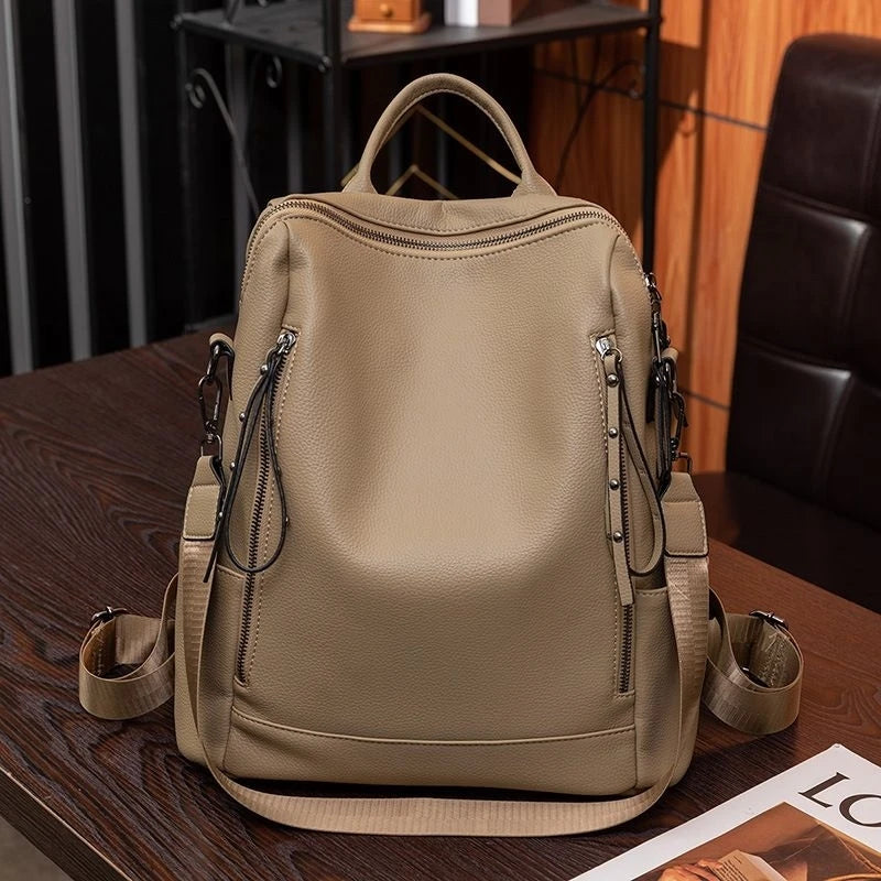 Women's PU Leather Backpack