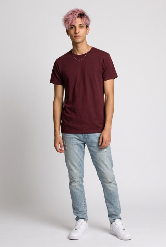 Lightweight Cotton Tee | Minimal Tee