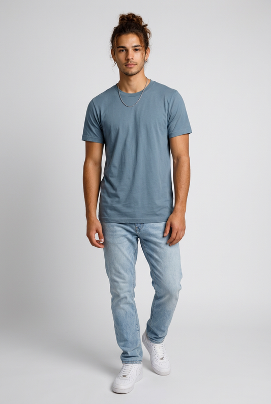 Jersey Tee | Minimal Cotton Tee