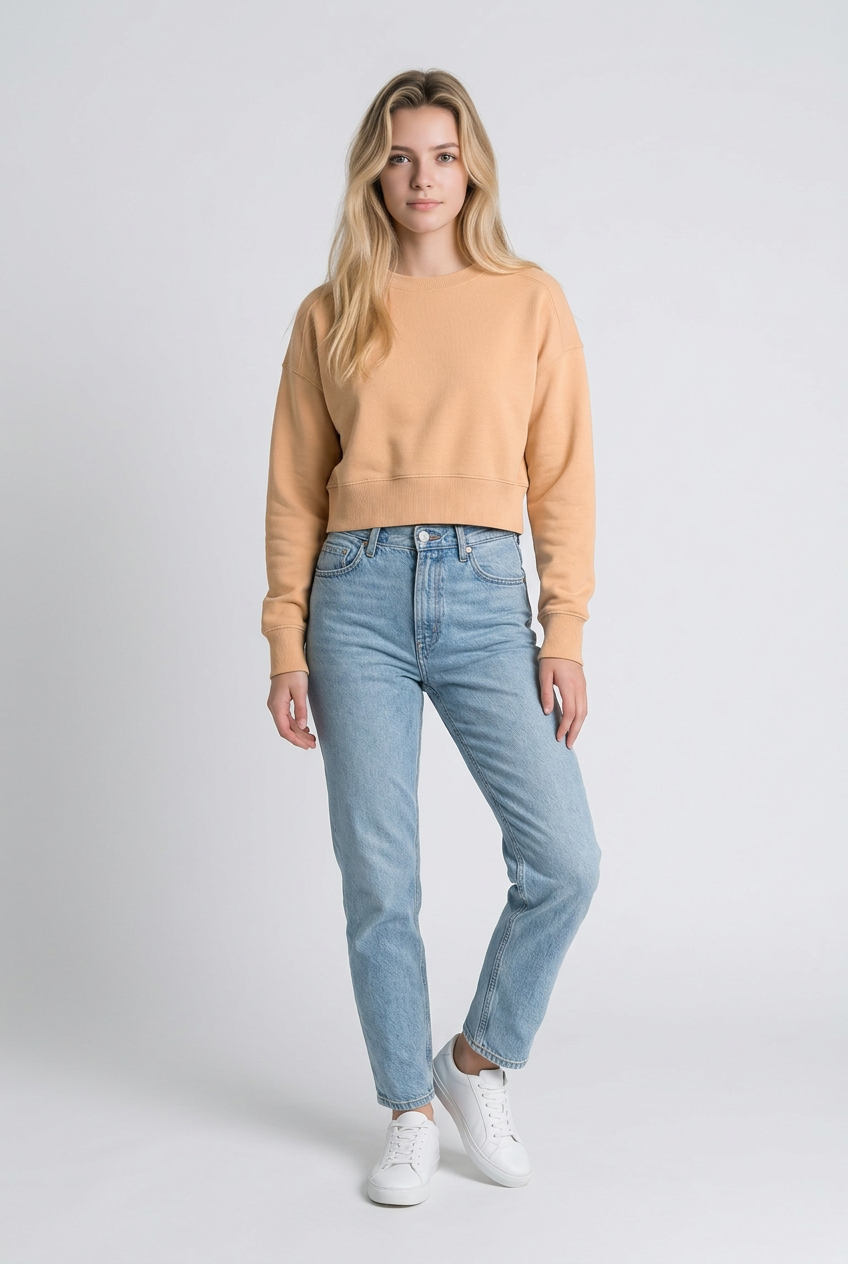 Crop Crewneck