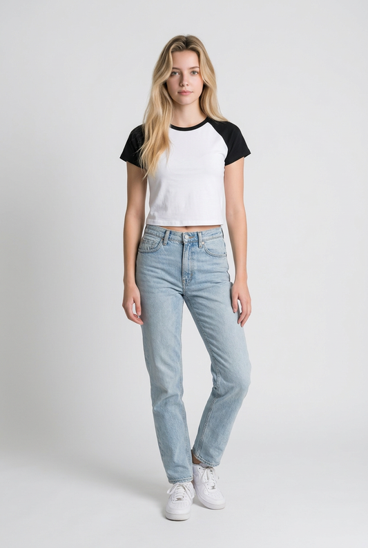 Baby Tee | Minimal Rib Tee