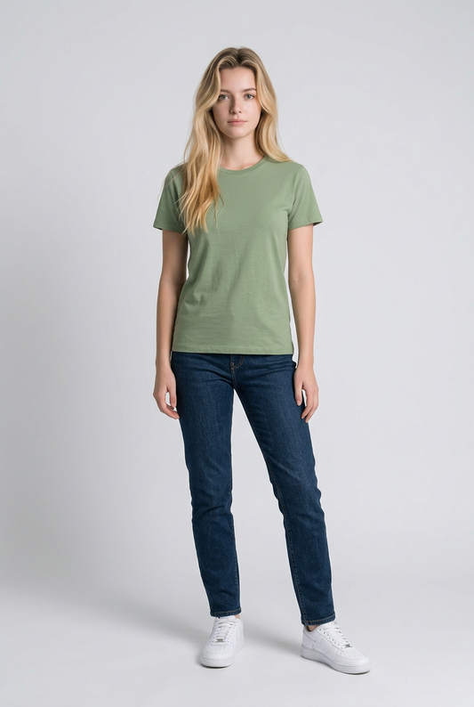 Short Sleeve Tee | Minimal Cotton Tee