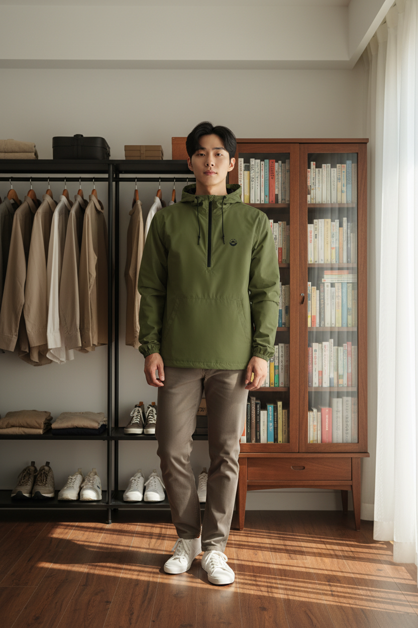 Lightweight Pullover Windbreaker