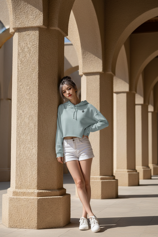 Lightweight Crop Hoodie