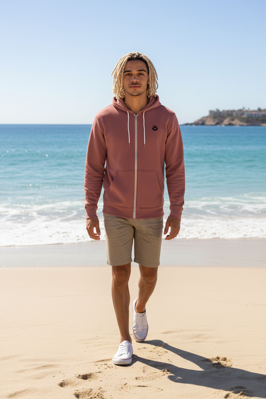 Canvas Zip Hoody