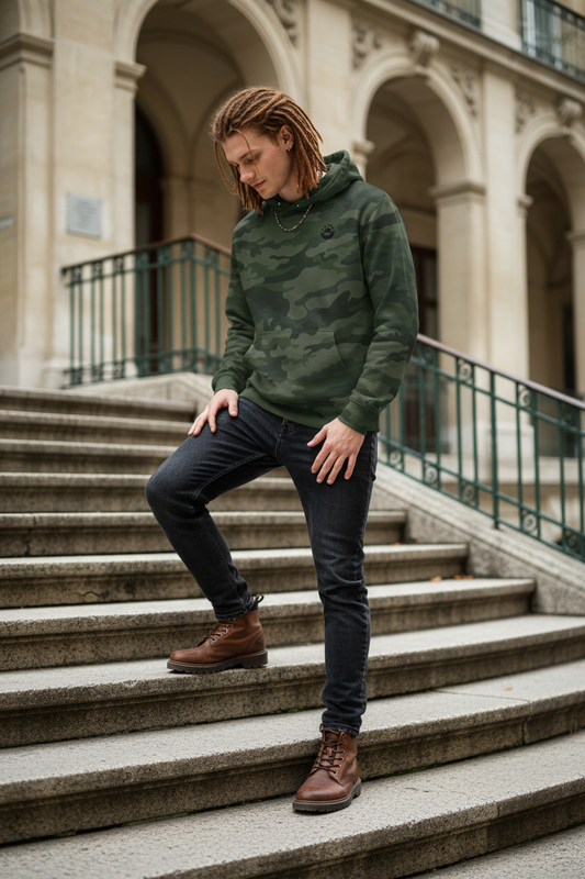 Camo Heavyweight Hoodie