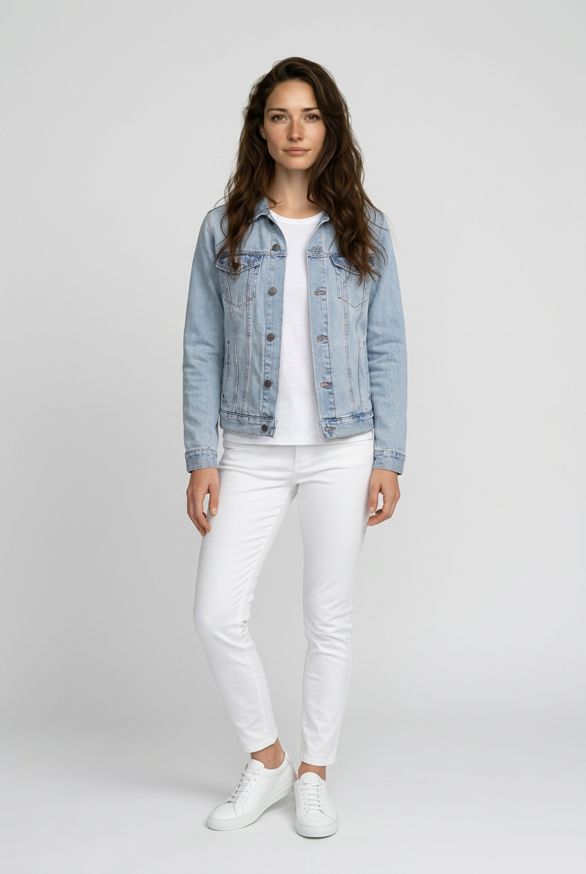 Denim Jacket | Minimal Streetwear Jacket