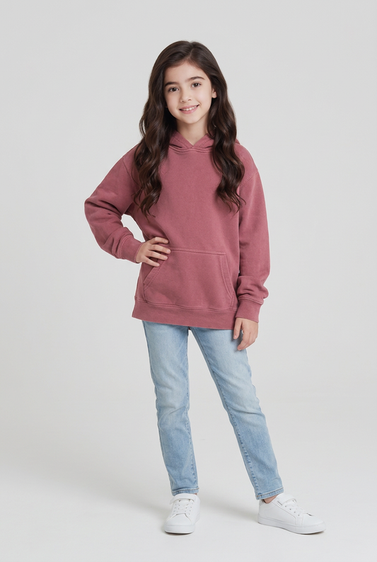 Pigment-Dyed Hoodie | Minimal Hoodie