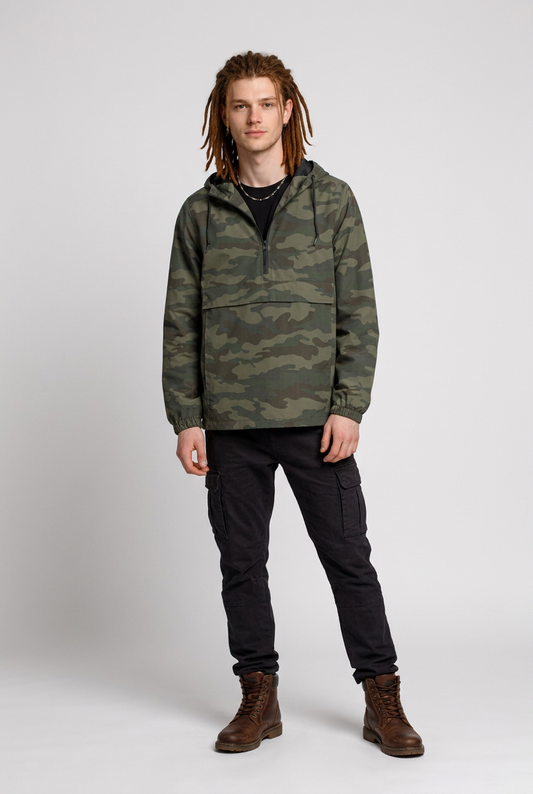 Camo Jacket | Minimal Streetwear Jacket
