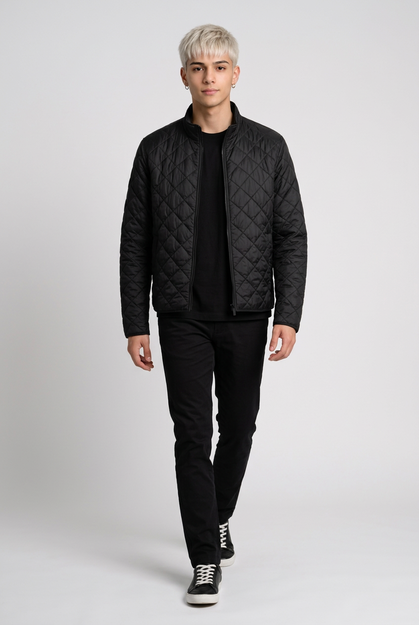 Quilted Zip Jacket