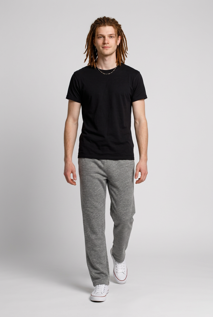 Open Bottom Sweatpants