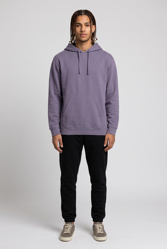 Pigment-Dyed Hoodie | Minimal Hoodie