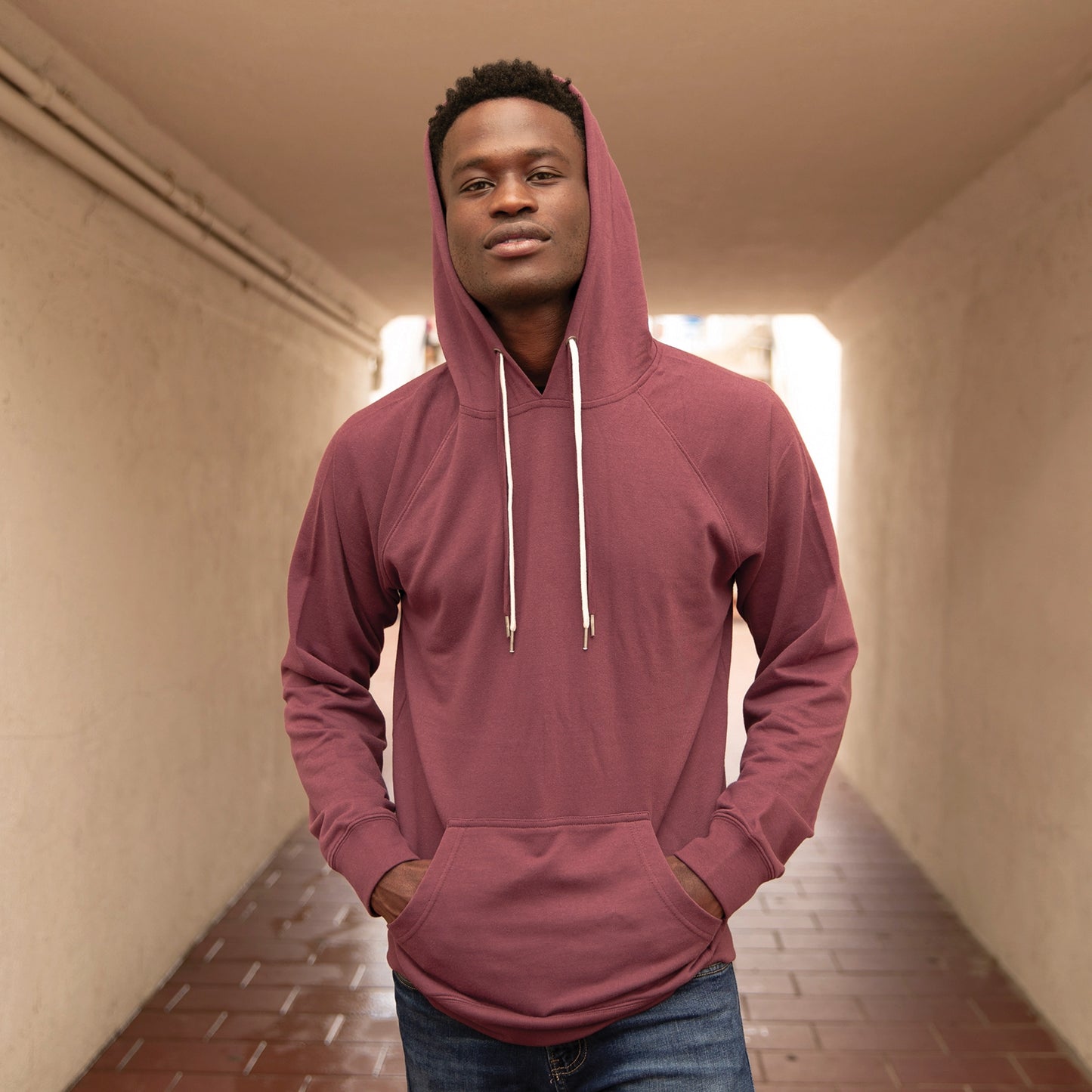 CHROMA REPUBLIC™ Icon Loopback Terry Hooded Sweatshirt
