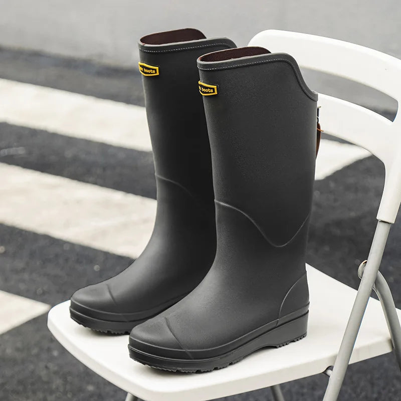 Men and Women Waterproof Long Boots