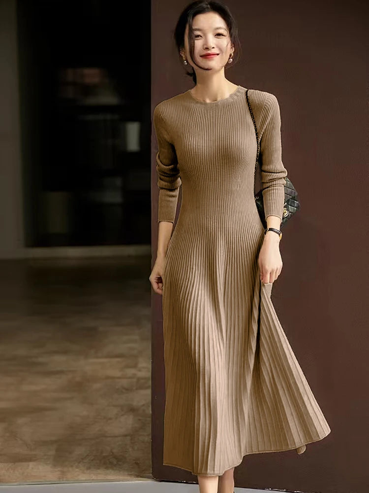 Basic Long Sleeve Dress