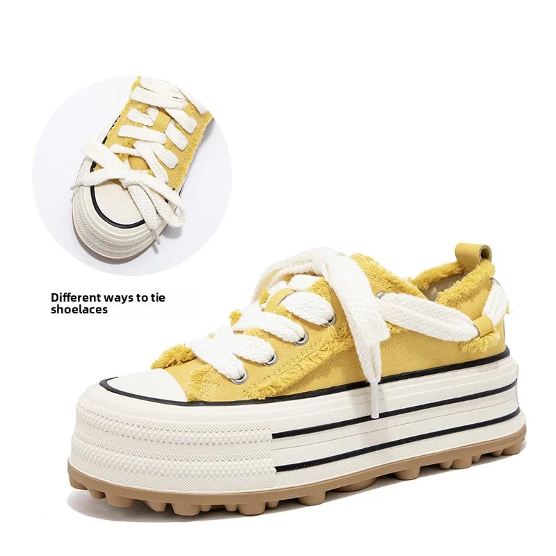 Lace Canvas Sneakers