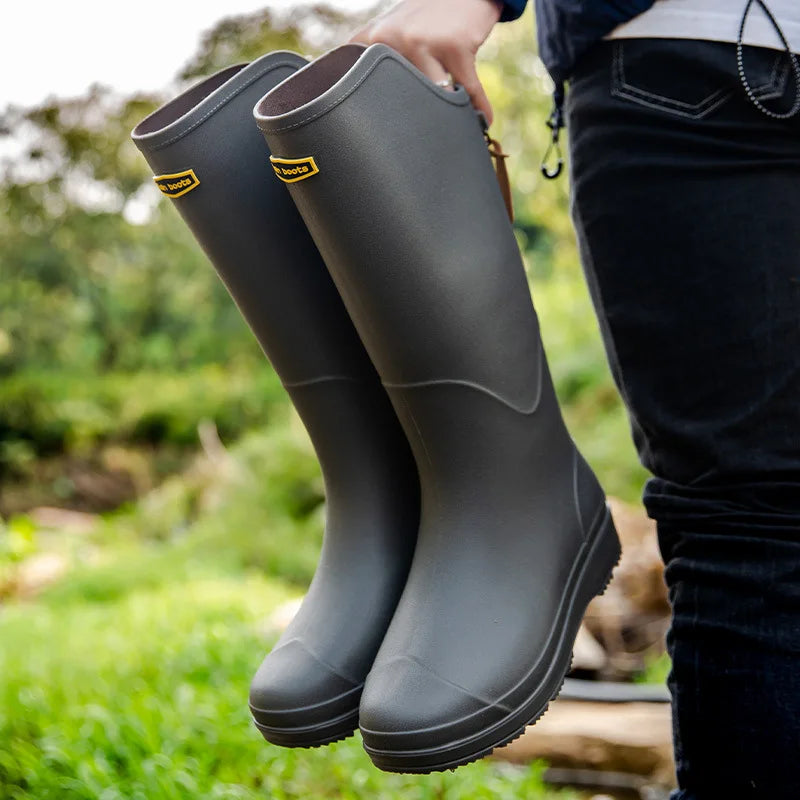 Men and Women Waterproof Long Boots