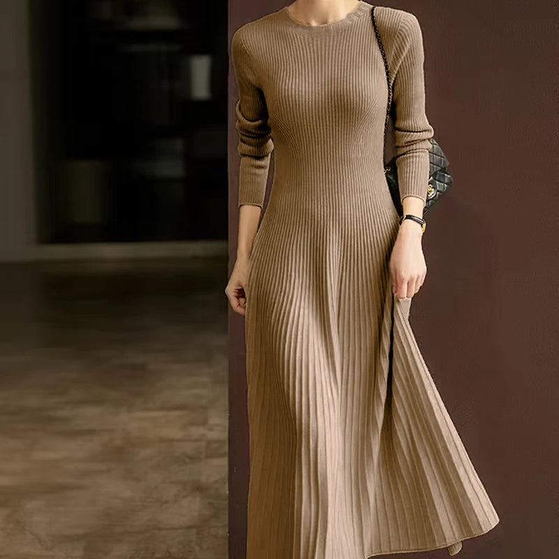 Basic Long Sleeve Dress
