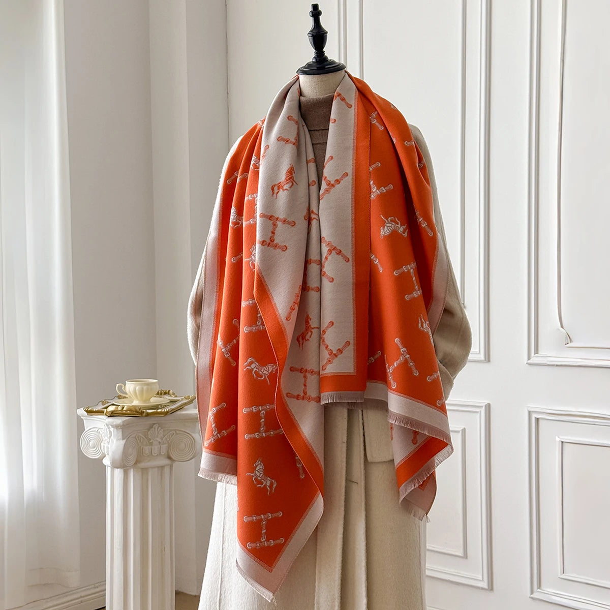 Cashmere Shawl - Vintage Pattern