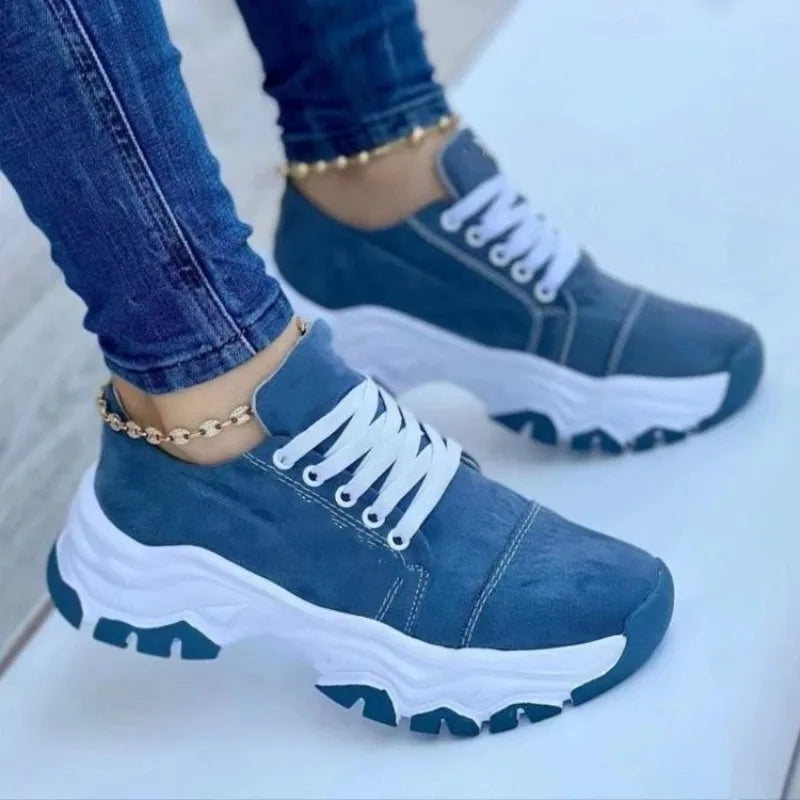 Women Sport Shoes Lace-Up