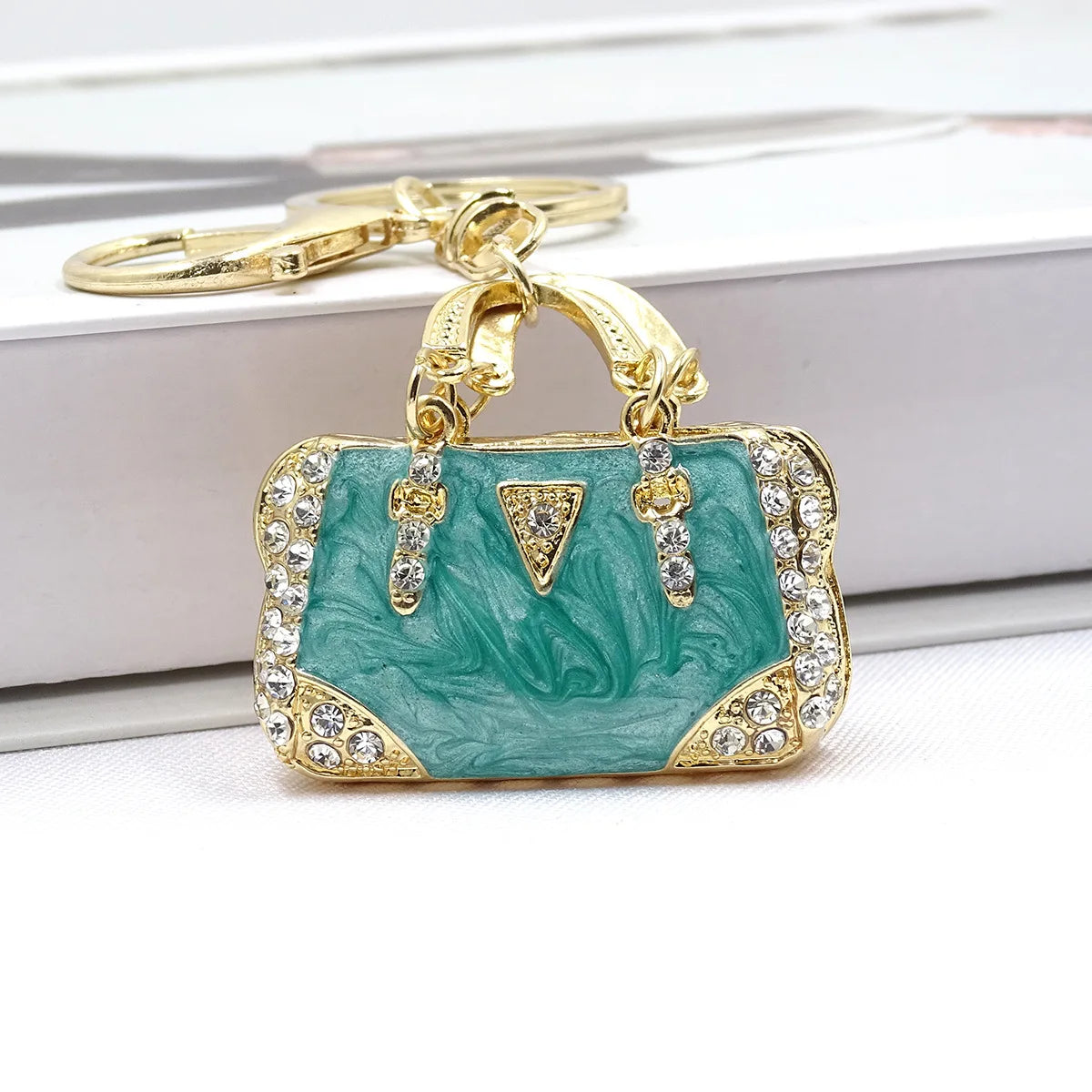 Cute Handbag Shape Keychain Women Bag
