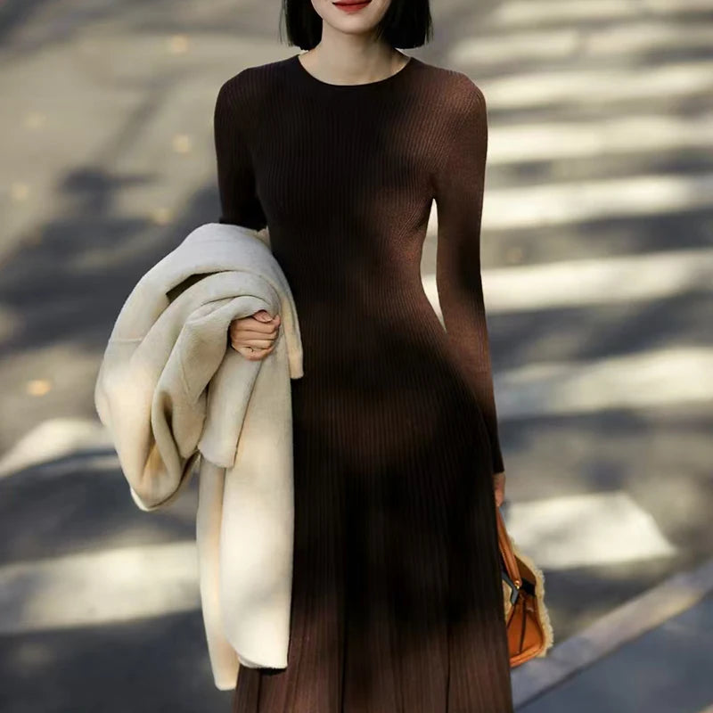 Basic Long Sleeve Dress