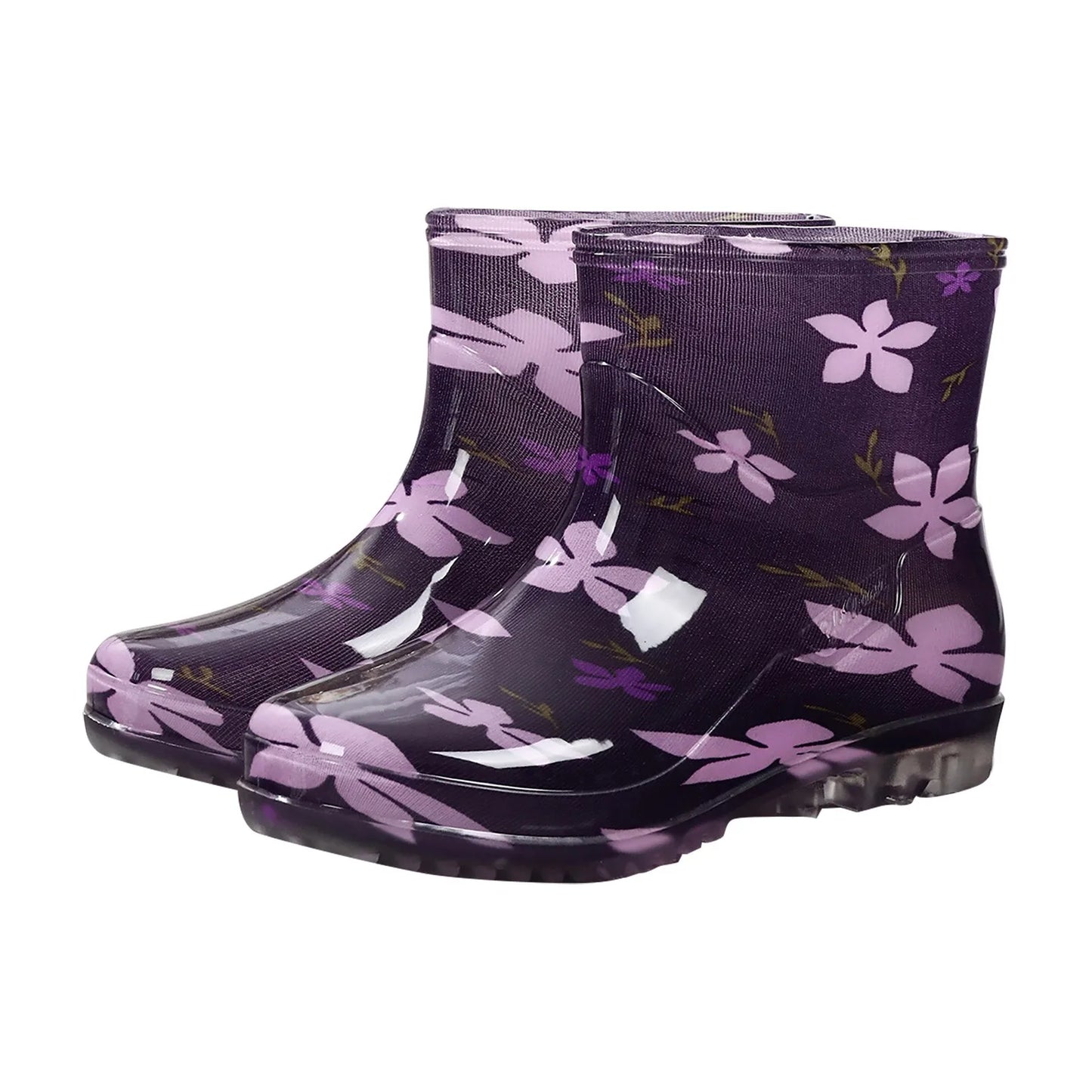 Fashionable Print Rain Boots