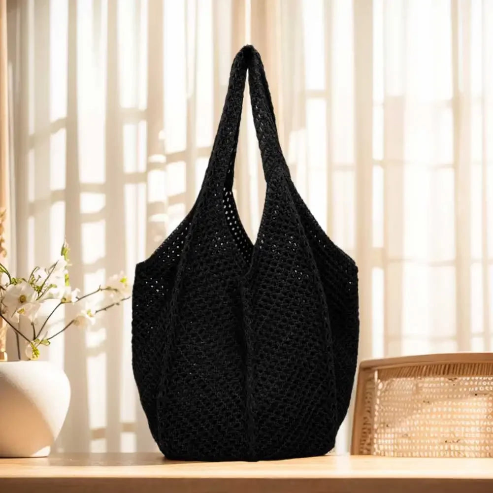 Women's Shoulder Bags Casual Straw Wicker Woven