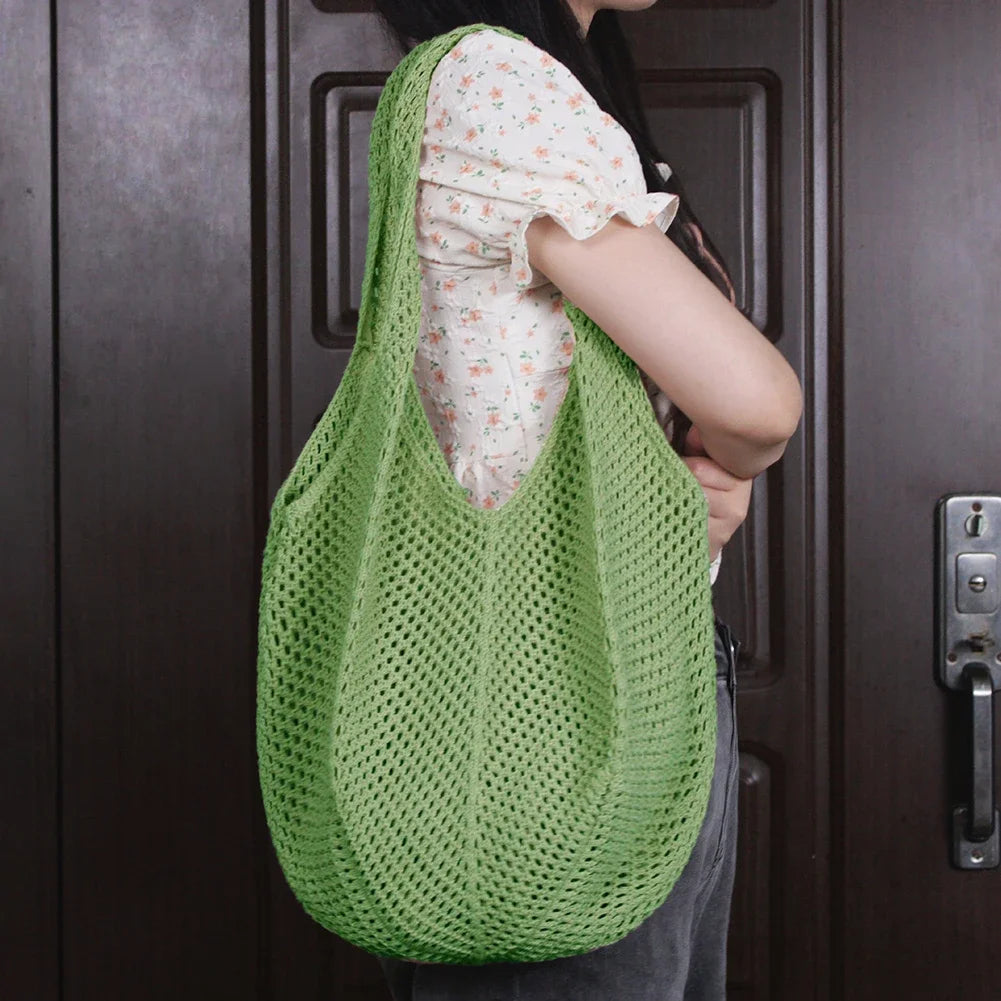 Women's Shoulder Bags Casual Straw Wicker Woven