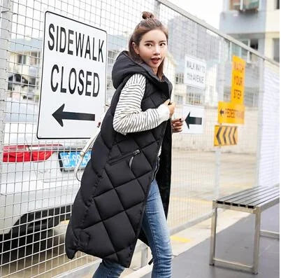 Long Padded Vest