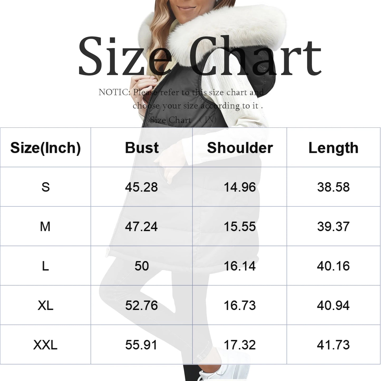 Mid Long Vest Solid Color