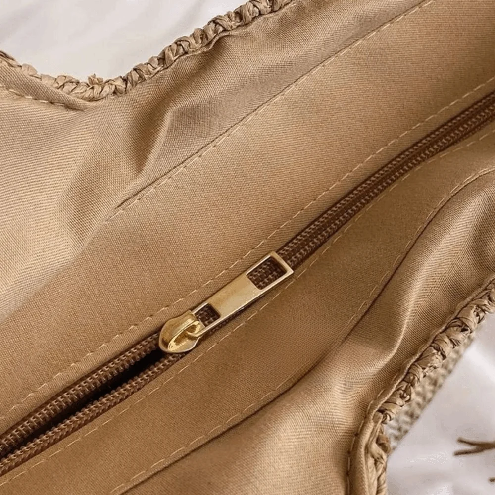 Beach Bag Woven Tote