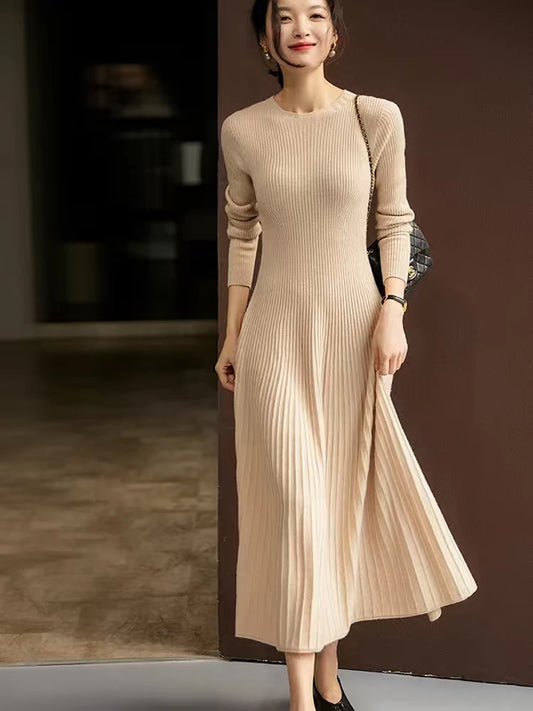 Basic Long Sleeve Dress