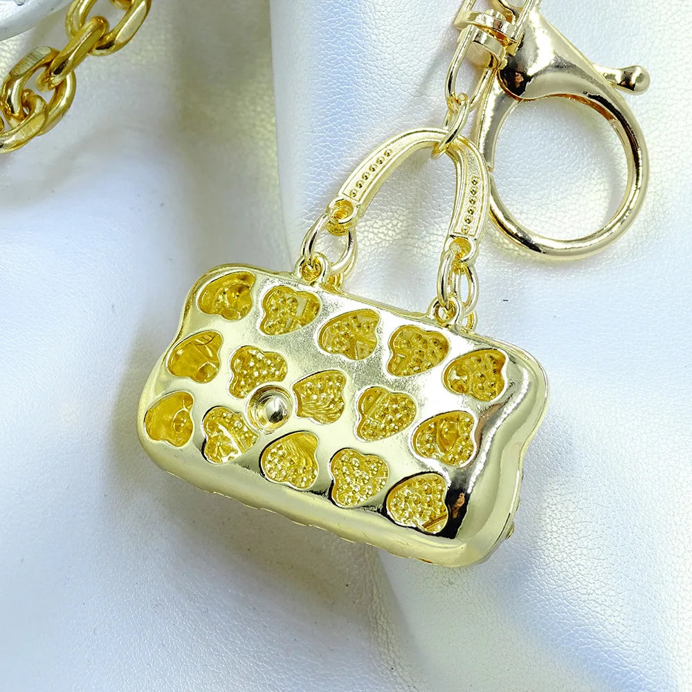 Cute Handbag Shape Keychain Women Bag