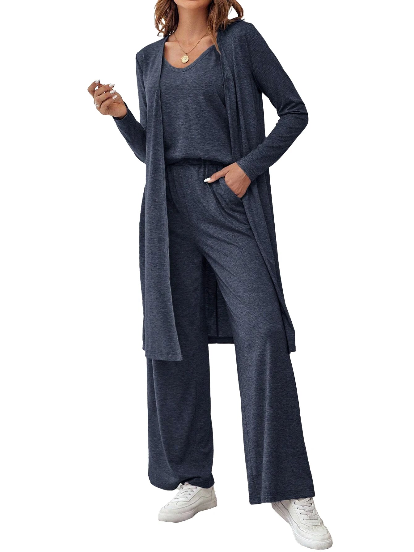 Cardigan Three-Piece Set