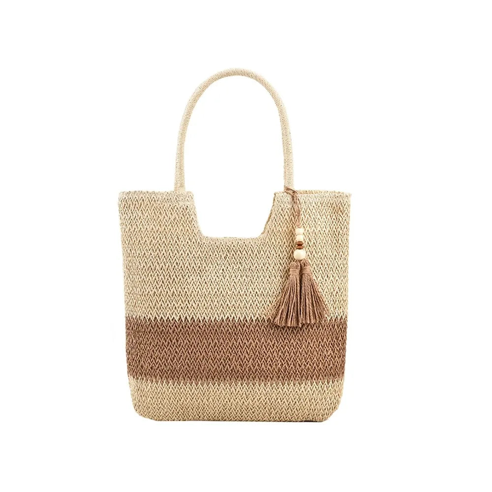 Beach Bag Woven Tote